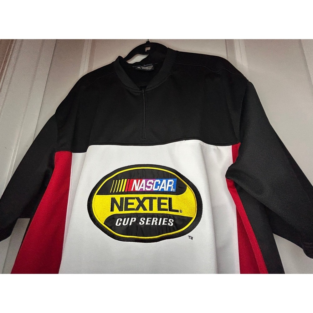 Vintage Y2k NASCAR Chase Authentics Nextel Cup Embroidered Racing Jersey Shirt